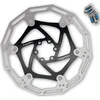 Image de Campa Bros Floating Kombat Ii 6b Remschijf Zilver 203 mm