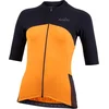 Image de Nalini - Dames - Fietsshirt - Korte Mouwen - Wielrenshirt - Zwart - Oranje - NEW SUN BLOCK LADY J - XS