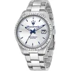 Image de Maserati - R8853100045 - Competizione - watch - zilverkleurig - blauw - herenhorloge - 43 MM
