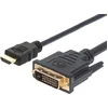 Image de TECHly HDMI / DVI Aansluitkabel 1.80 m ICOC-HDMI-D-018 Zwart [1x HDMI-stekker - 1x DVI-stekker 24+1-polig]