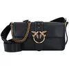 Image de PINKO schoudertas Love One Classic Slouchy FL Nero - Antique Gold zwart