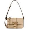 Image de PINKO schoudertas Love One Mini Slouchy FL Beige - Grigio - Antique Gold