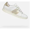 Image de GEOX JAYSEN DAMES Sneakers - WIT/LICHTGOUD - Maat 36
