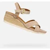 Image de GEOX ISCHIA CORDA DAMES Sandalen - ROZE BEIGE - Maat 41