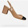 Image de GEOX VIRNILISA 65 DAMES Pumps - BEIGE/ZWART - Maat 39