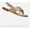 Image de GEOX SOZY PLUS DAMES Sandalen - DONKER GOUD/LICHT GOUD - Maat 37,5