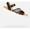 Image de GEOX XAND 2S DAMES Sandalen - ZWART - Maat 38