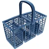 Image de Bestekmand - voor smalle vaatwassers van 45cm breed - 230x105mm - Blauw - geschikt voor Whirlpool