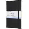 Image de Moleskine Art Aquarel Album - Large - Hardcover - Zwart