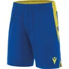 Image de Macron Tempel Short Kinderen - Royal / Geel | Maat: 164