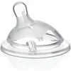 Image de Chicco Fopspeen 0m+ Gebogen Siliconen Transparant