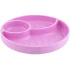 Image de Siliconen Bordje Met Vakken En Zuignap Roze 12M+