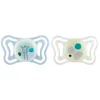 Image de Chicco PhysioForma fopspeen siliconen 2-6 maanden blauw 2st