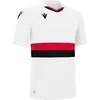 Image de Macron Charon Eco Shirt Korte Mouw Heren - Wit / Rood / Zwart | Maat: L