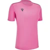 Image de Macron Ariel Shirt Korte Mouw Dames - Roze | Maat: L