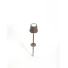 Image de Zafferano Poldina Pro LED Tuinlamp - Oplaadbare Buitenlamp Bruin - IP65 Spatwaterdicht - Dimbare LED Lamp - 60cm