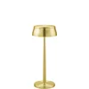 Image de Zafferano SISTER LIGHT Wi-fi Smart LED tafellamp Goud oplaadbaar en dimbaar