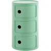 Image de Kartell Componibili Bio Kast Ø32 Large Groen (3 Comp.)