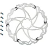 Image de BRAKING Wfix Batfly Remschijf 6-bouts 180 mm, zilver