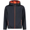 Image de Cmp Fix Hood 39a5115 Softshelljack Grijs 4 Years Kinderen