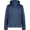 Image de CMP Zip Hood 39A5027M Jasje Heren - B.Blue Melange / Dusty Blue - 4XL