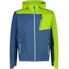 Image de Cmp 33a6507 Fix Hood Jas Groen,Blauw S Man