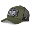 Image de ALPINESTARS Heritage Patch Trucker Hat, Casquettes et bonnets pour le motard, Vert Militaire-Noir