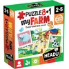 Image de Headu Puzzle 8+1 Farm