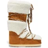 Image de MOON BOOT Icon High Shearling Boots Dames - Camel - Maat 39/41