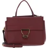 Image de COCCINELLE Leren handtas schoudertas Arlettis Handbag Grained Leather Brandy bruine
