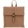 Image de COCCINELLE Leren Vrije tijd rugzak Rugzak Dorian Backpack Grained Leather Skin Lichtbruin