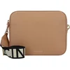 Image de COCCINELLE Leren Schoudertas Tebe Crossover Bag Skin Lichtbruin