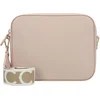 Image de COCCINELLE Leren Schoudertas Tebe Crossover Bag Rosette Beige
