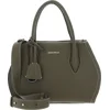 Image de COCCINELLE Leren Schoudertas Handtas Lord Handbag Grained Leather Laurel Green Olijfgroen