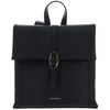 Image de COCCINELLE Leren Vrije tijd rugzak Rugzak Dorian Backpack Grained Leather Noir Zwart
