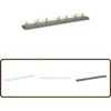 Image de vidaXL Gabion plantenbak verhoogd - 270x30x10 cm Schanskorf - Plantenbak - Gabion - Tuingereedschap - Siertuin