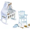 Image de Famosa Barriguitas Set Met Wieg Stoel Kinderstoel En Accessoires Veelkleurig 3-6 Years