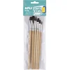 Image de Houten Penselen Assortie 6 stuks
