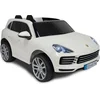 Image de Injusa Electrische Kinderauto Porsche Cayenne S 12v Wit - Elektrisch