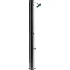 Image de Gre Accessories Pvc Zonnedouche Met Voetpedaal 35l Zilver 214 cm