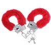 Image de DIABLO PICANTE | Diablo Picante - Pleasure Furry Handcuffs Red | BDSM | Bondage | Couple Sex Games | Cuffs with Keys