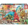 Image de Educa - Puzzel - 100 stukjes - Dinos - Dinosaurussen - Kinderpuzzel - Legpuzzel