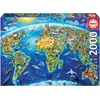 Image de Educa Symbolen van de wereld - 2000 stukjes