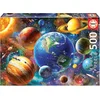 Image de Educa puzzel Solar System 500 stukjes educatief speelgoed.