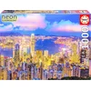 Image de Legpuzzel - Hong Kong Skyline  NEON - 1000 stukjes - Educa Puzzel