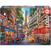 Image de Educa - Parijs - Dominic Davison - Puzzel - 1000 stukjes - Sinterklaas Cadeautjes