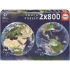 Image de De aarde - 2 Cirkelvormige puzzels - 800 stukjes
