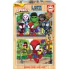 Image de Educa - Puzzel Spidey & His Amazing Friends - Hout - 2x25 stukjes - Legpuzzel voor kinderen.