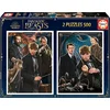 Image de Educa - Puzzel - Fanatic Beasts - 2 x 500 stukjes - Legpuzzel voor volwassenen