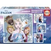 Image de EDUCA - progressieve puzzel - FROZEN - 4 puzzels van 12-16-20-25 stukjes